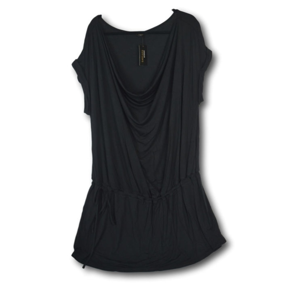 Lascana for Venus Black Dropwaist Dress 3X NWT